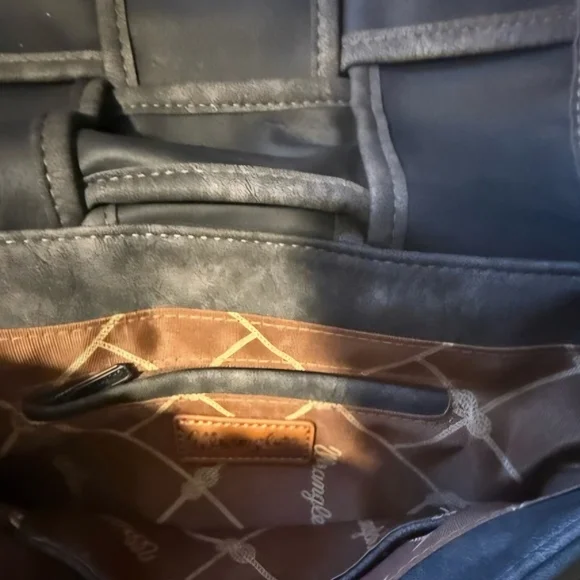 Wrangler Gray Floral Patterned Crossbody Bag NWT - Picture 7 of 7